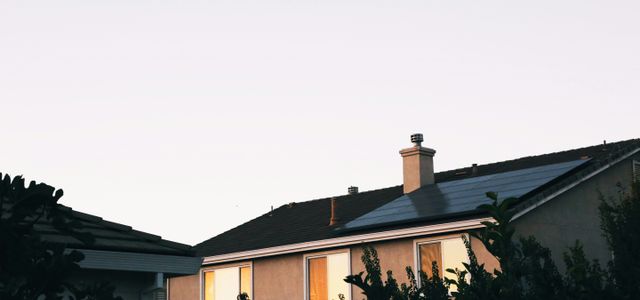 brown and white concrete house