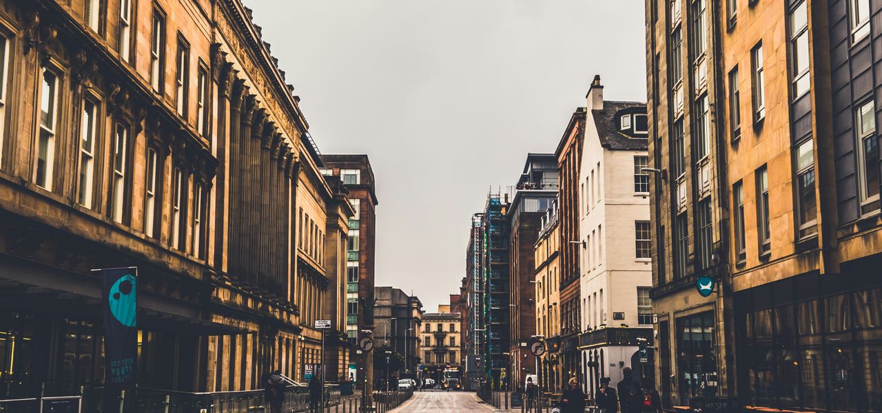 buildings on side streets