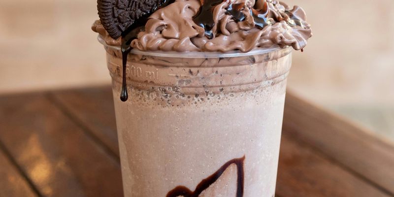chocolate cookie frappe