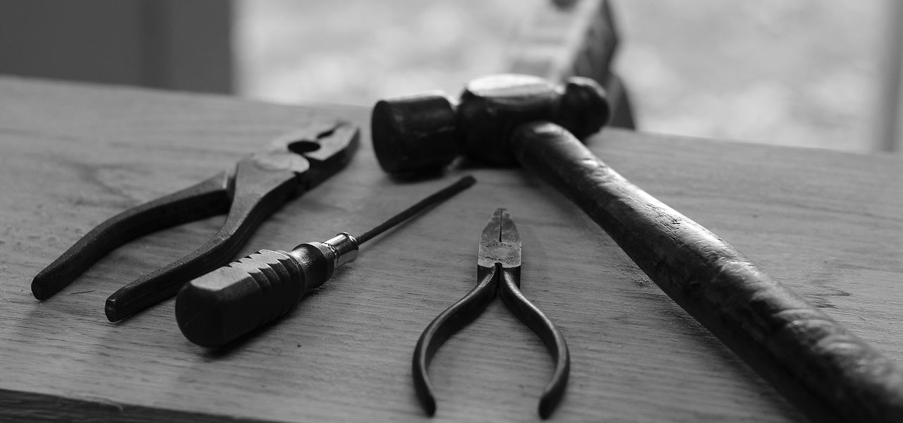 four handheld tools on board