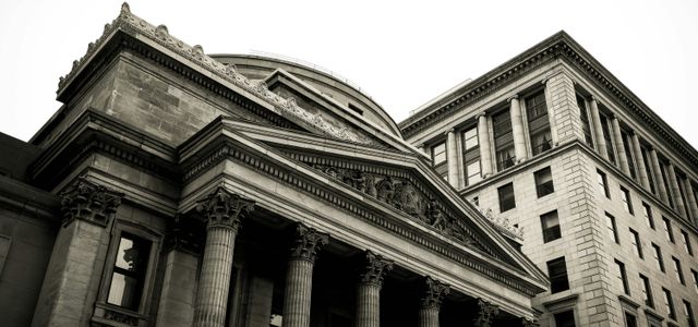 grey concrete building