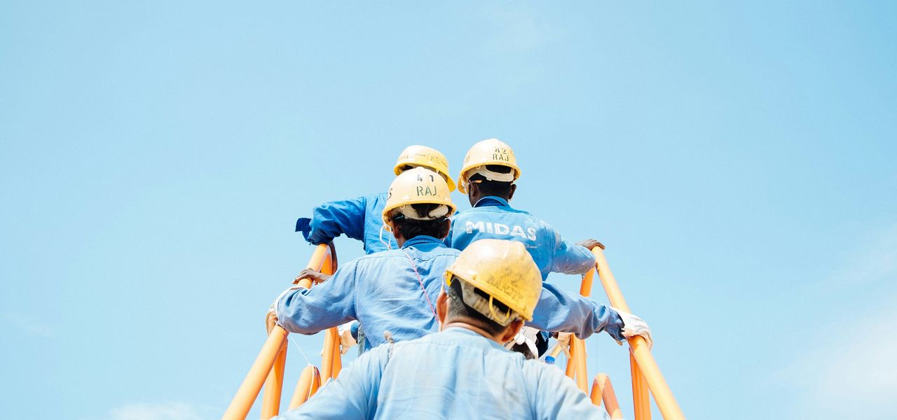 group of person on stairs