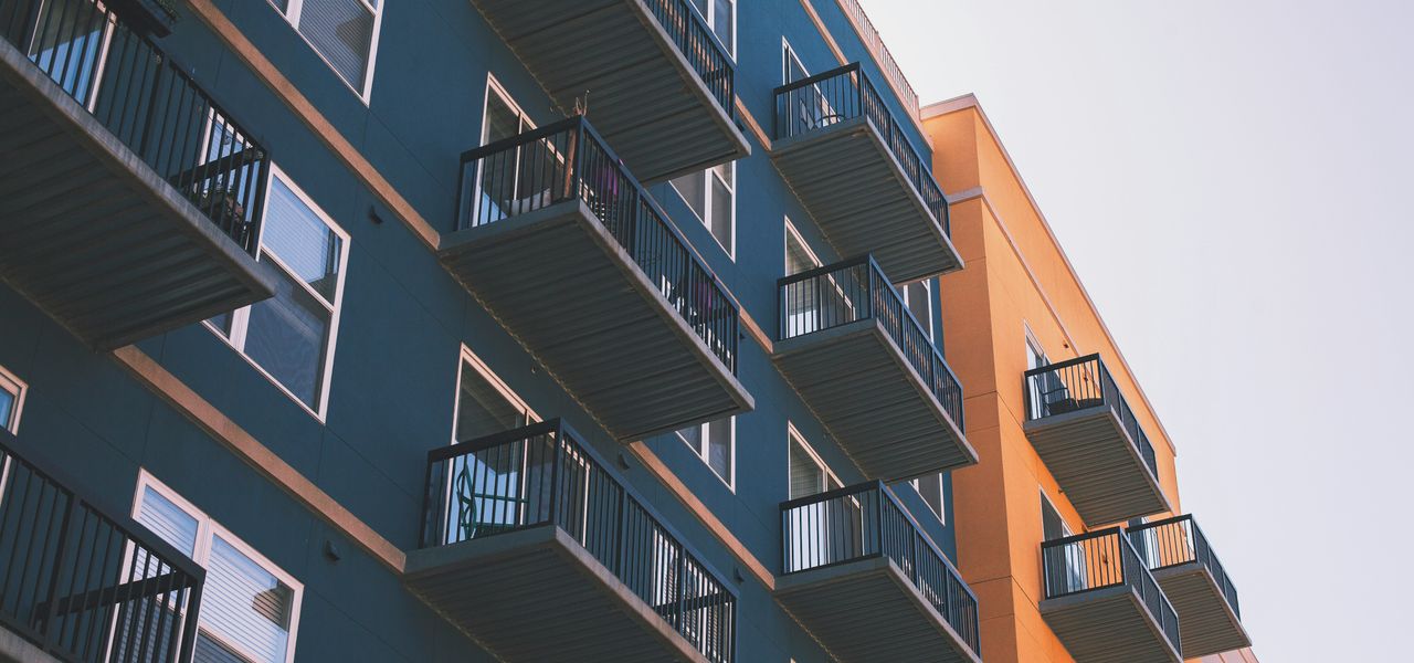 low angle view of building