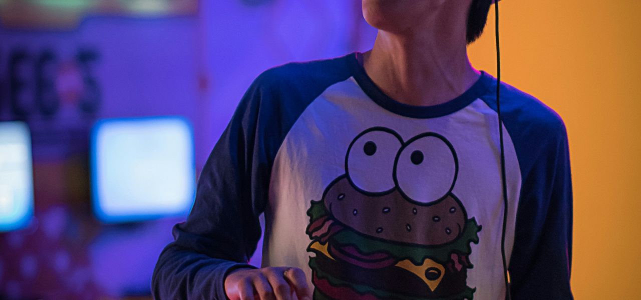 man wearing Sony PlayStation VR