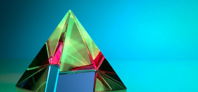 pink and purple diamond shape