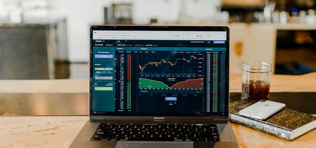 turned-on MacBook Pro