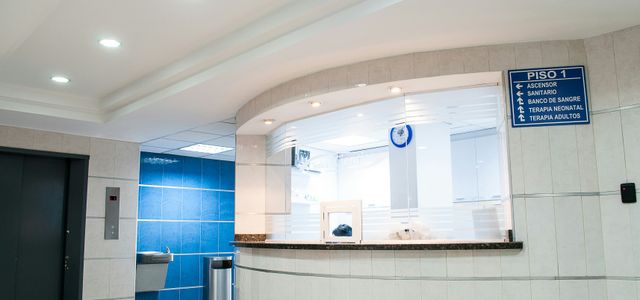 white concrete counter stand