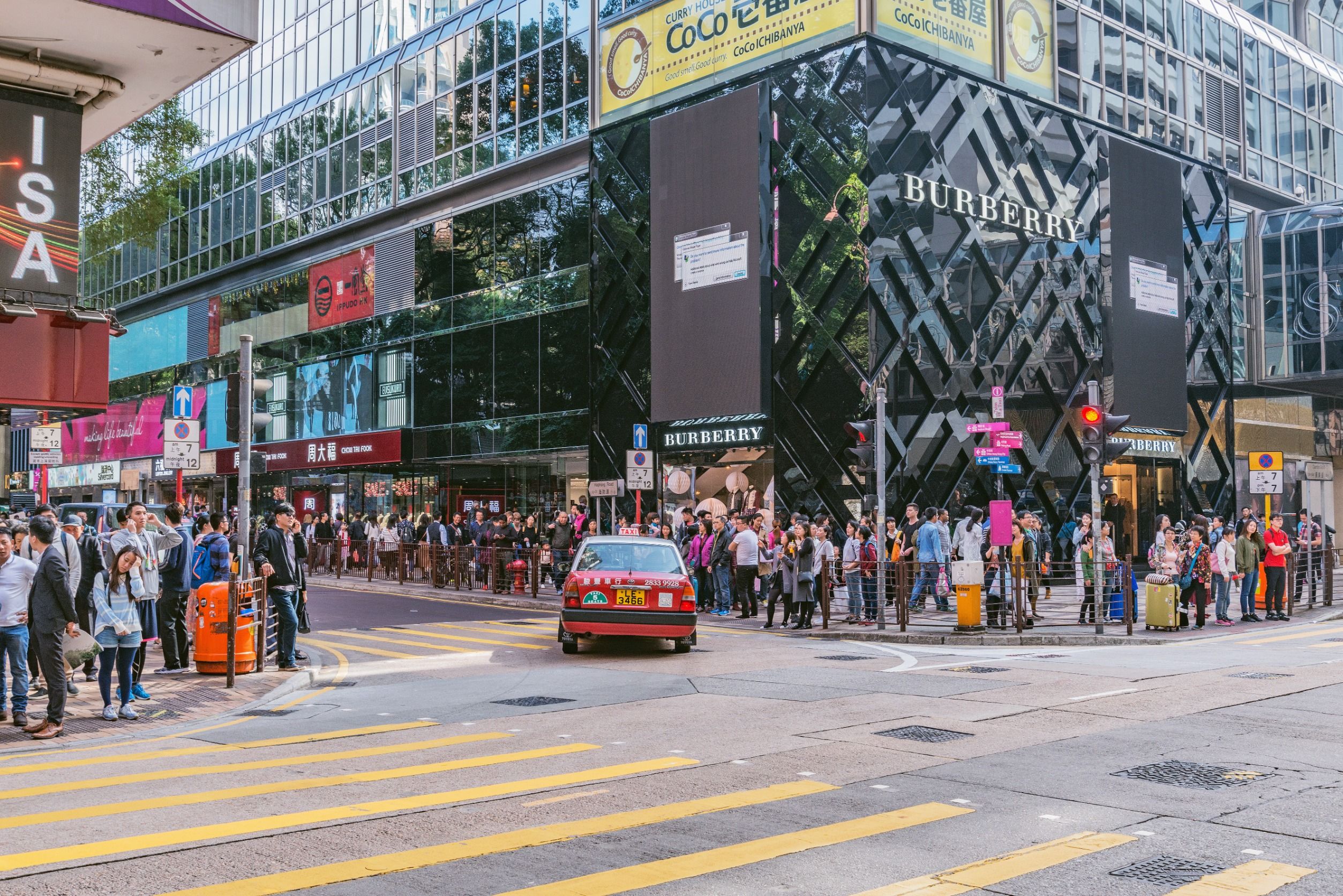 Nathan Road in Hong Kong