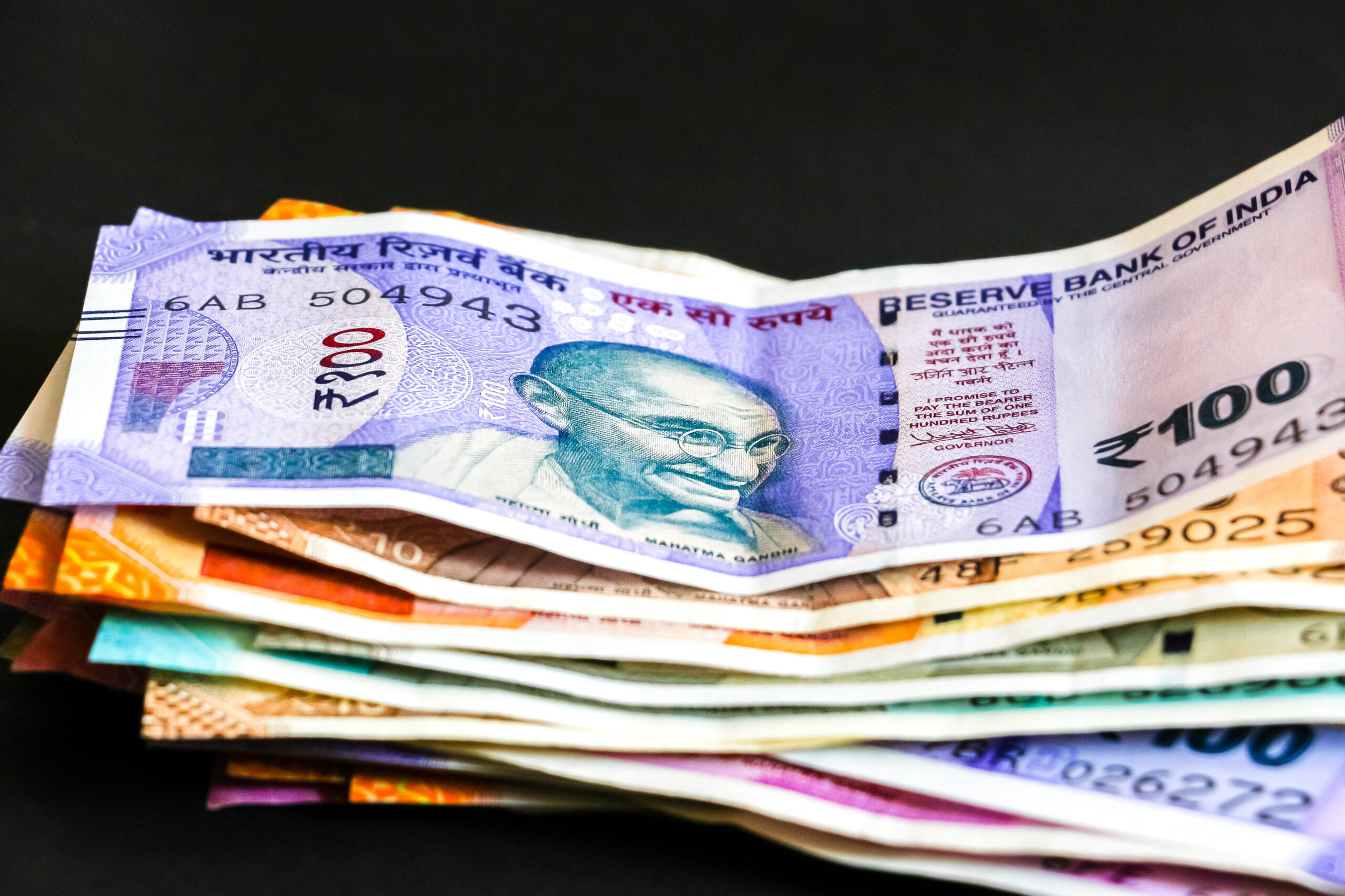 INR, Indian rupee, Dollar