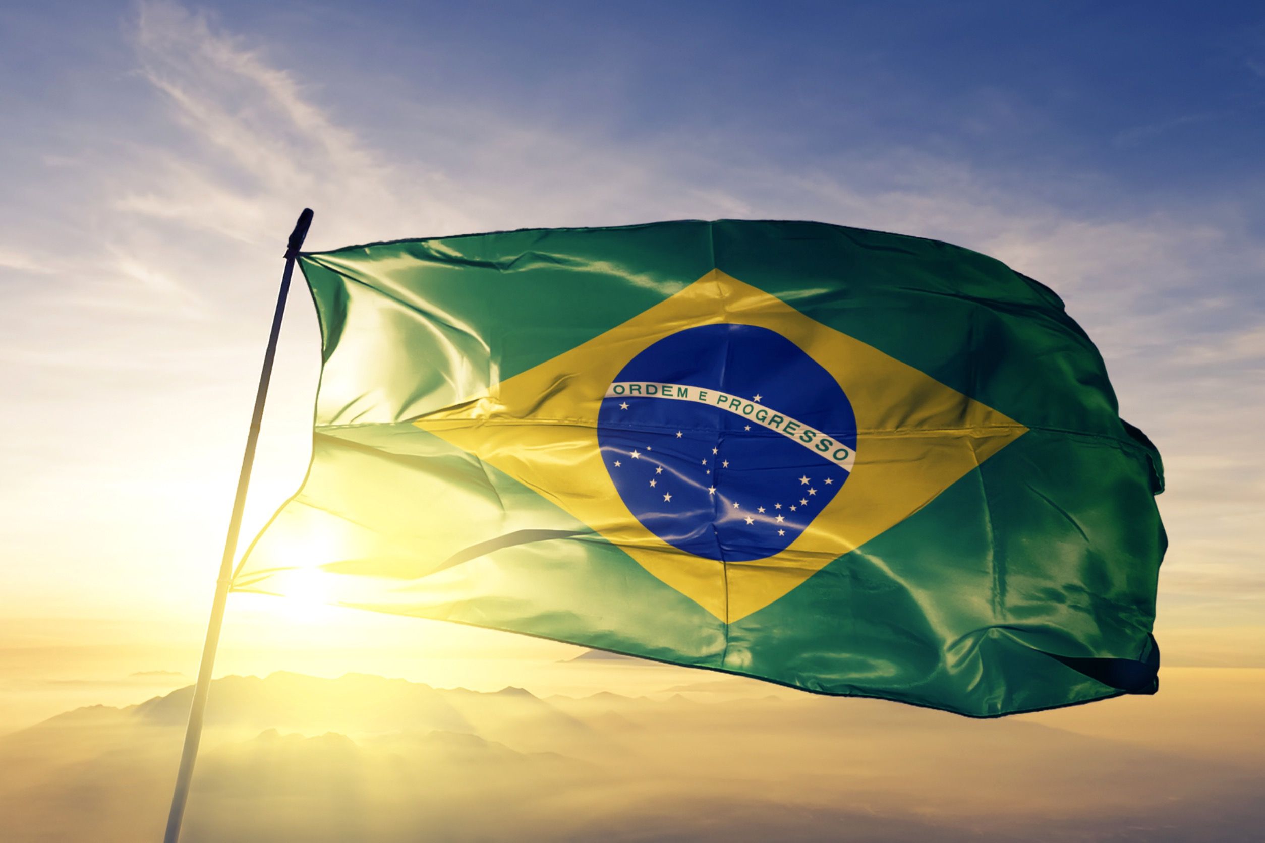 Brazilian flag.
