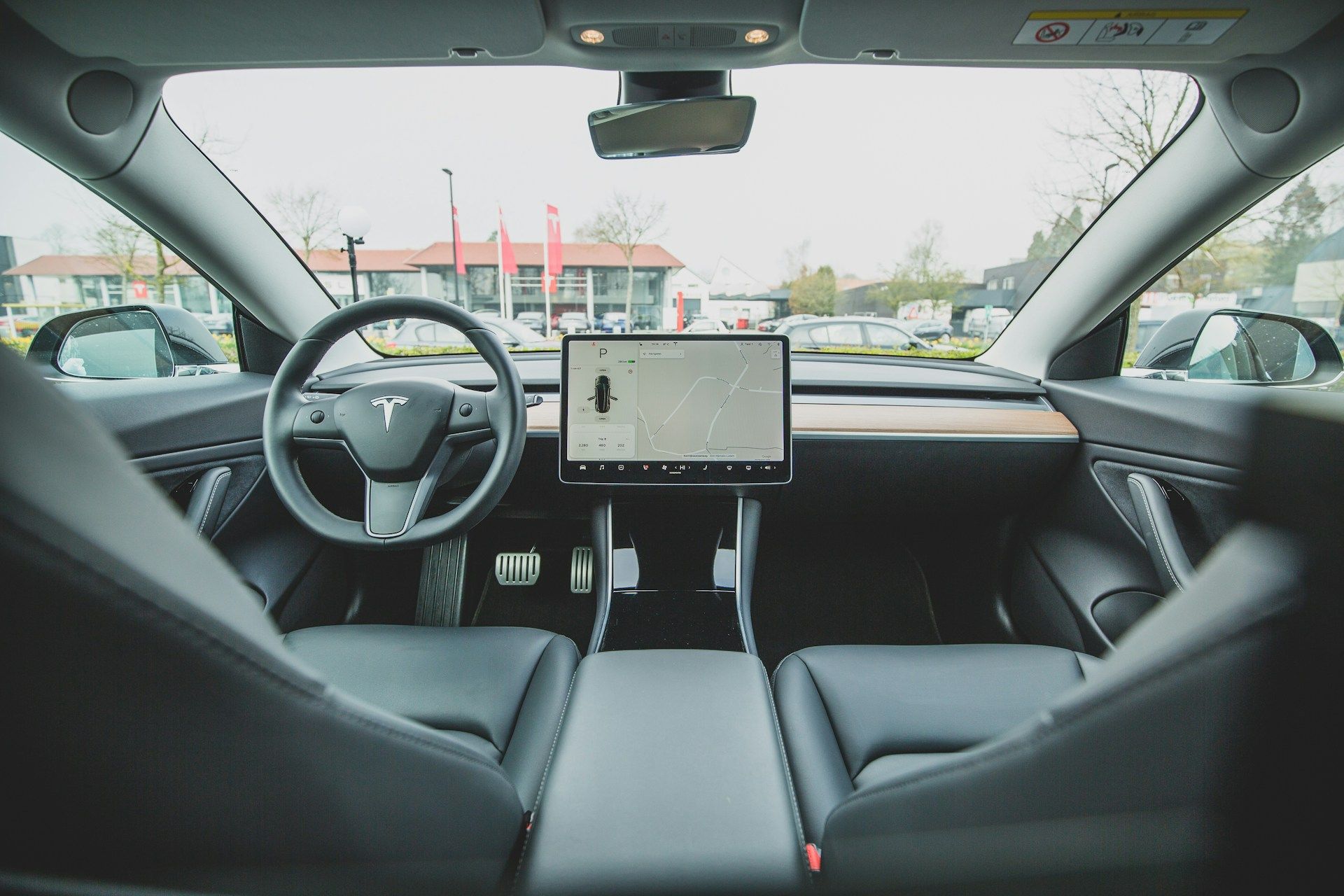 Tesla inside
