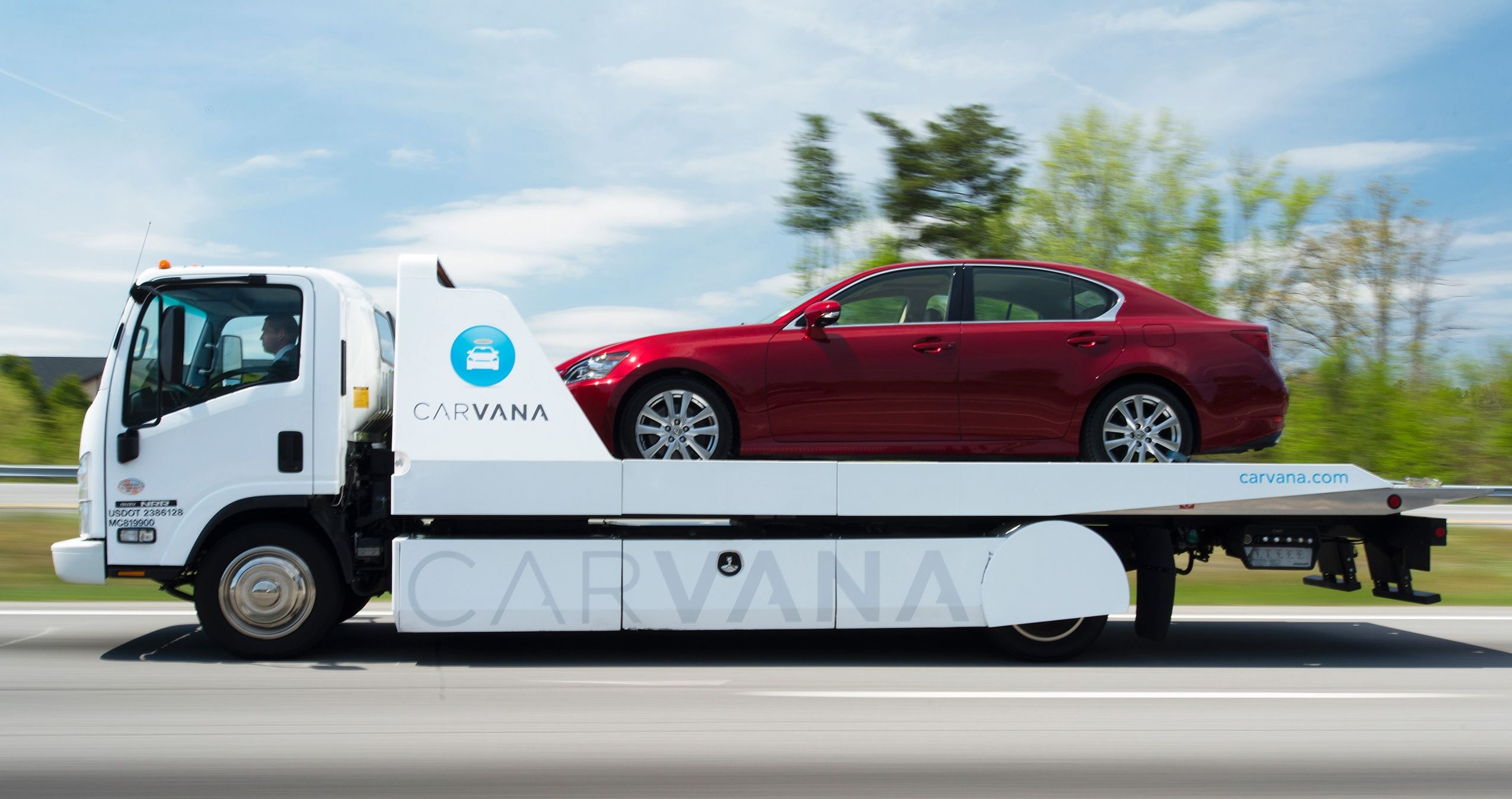 Carvana stock price, Carvana share price,