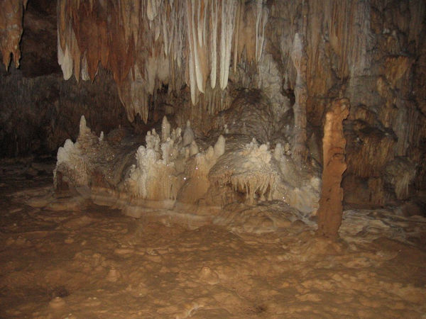 Stalactites in ATM Cave