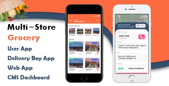 Multi Store Grocery App