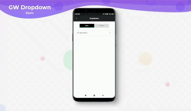 Flutter Dropdown Button | Dropdown Single and Multi List Widget