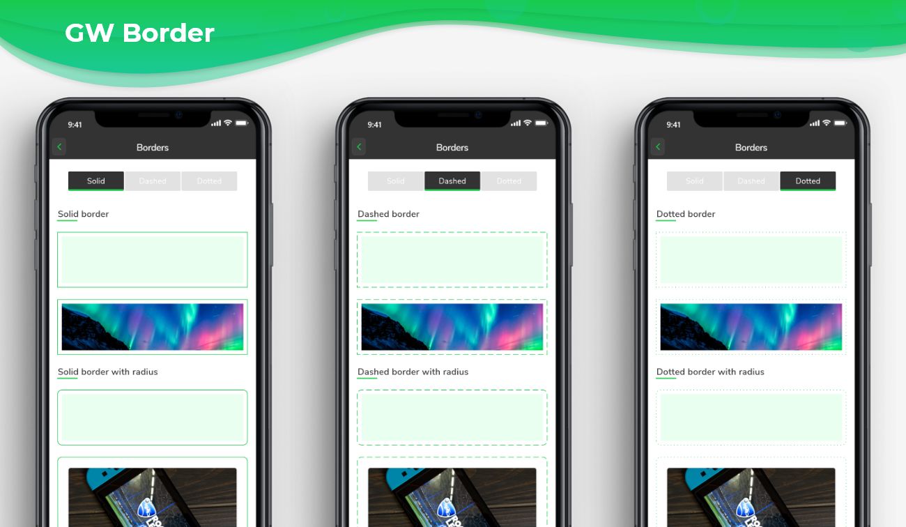 How to Add Flutter Custom Border in Any Widget