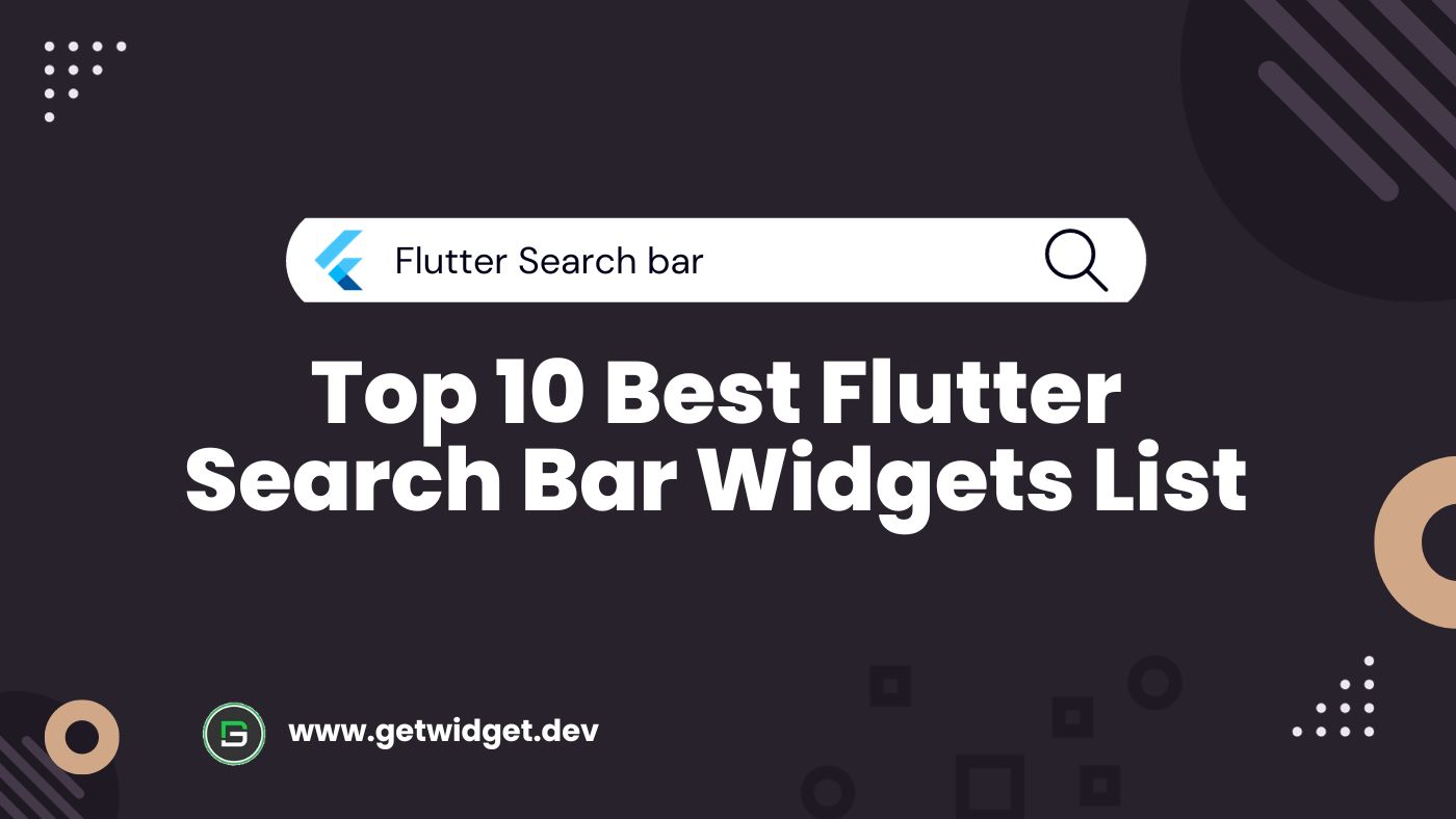 Flutter Search Bar