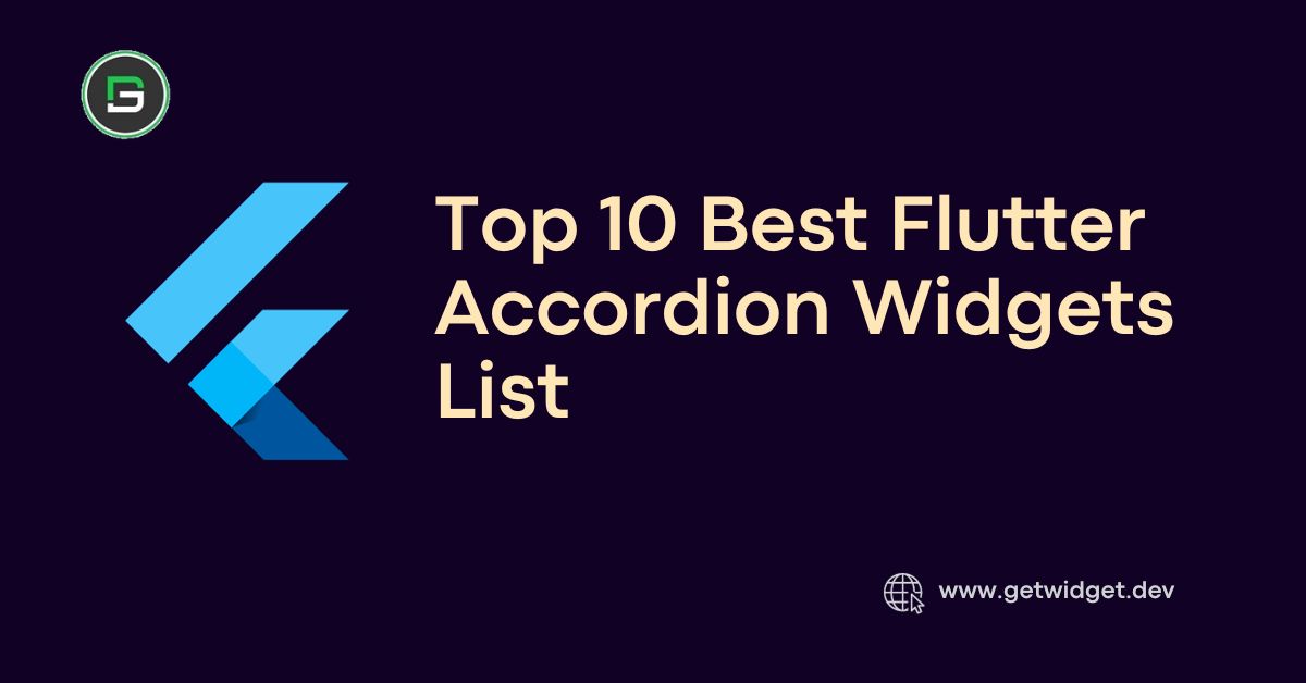 Flutter Accordion Widget