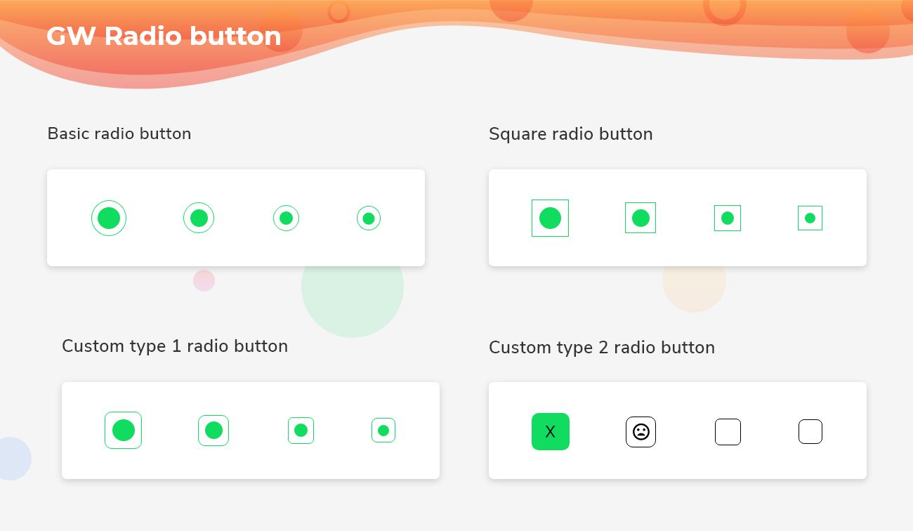 A Radio Button Widget For Flutter That Supports Custom Builders | Hot ...