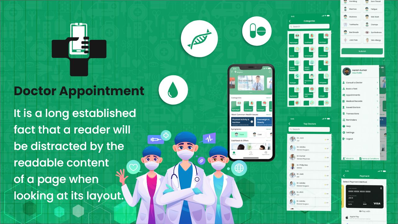 Medical Appointment Booking App | Appointment Scheduling Mobile App for Doctors