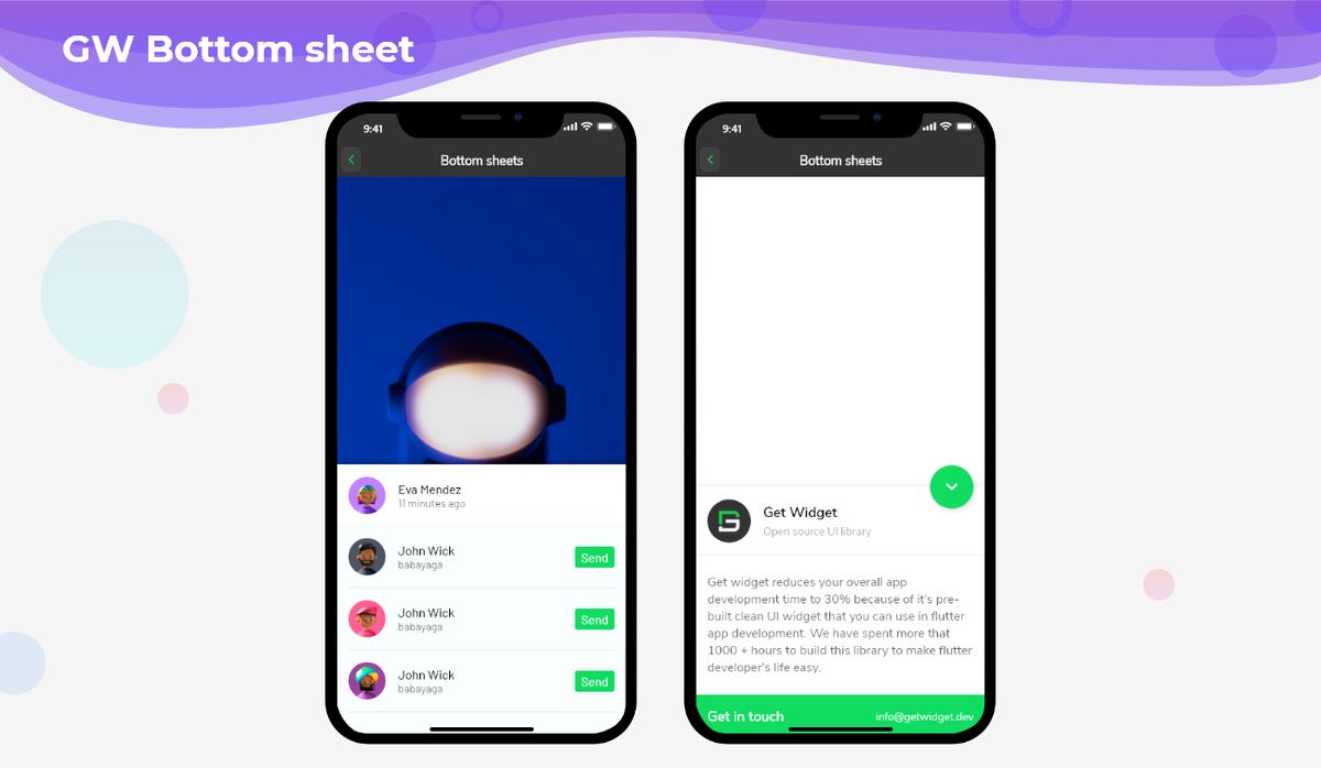 How to create a Modal Bottomsheet in Flutter with code example tutorial