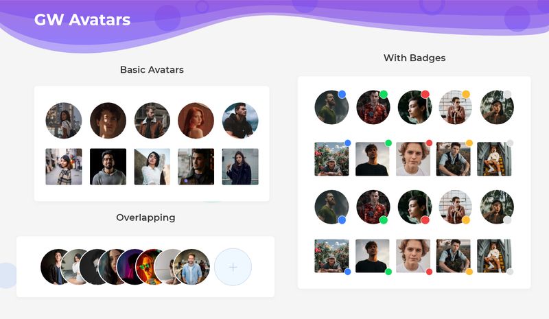 Flutter Avatar Widget