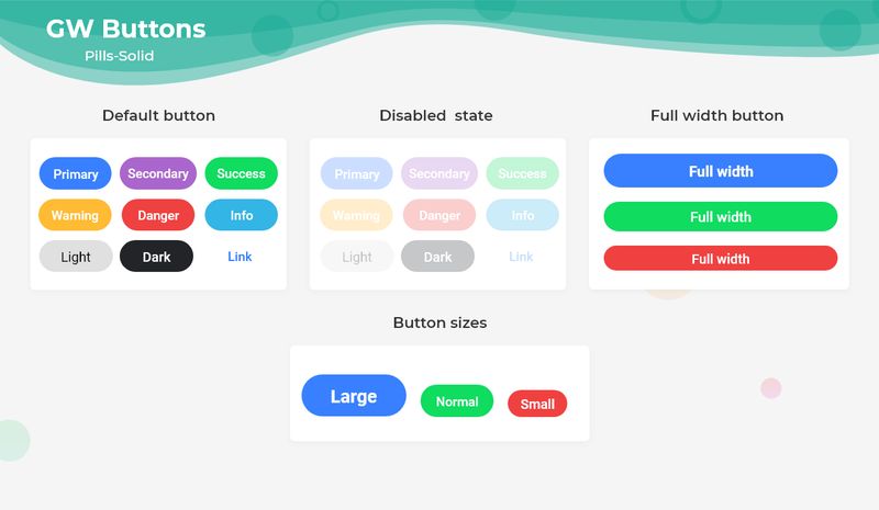 Flutter Pills Button Widget
