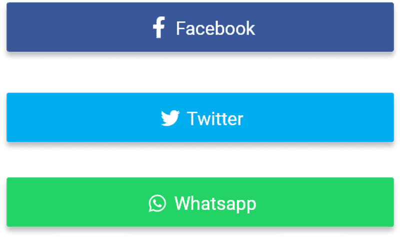 Flutter Social Button 