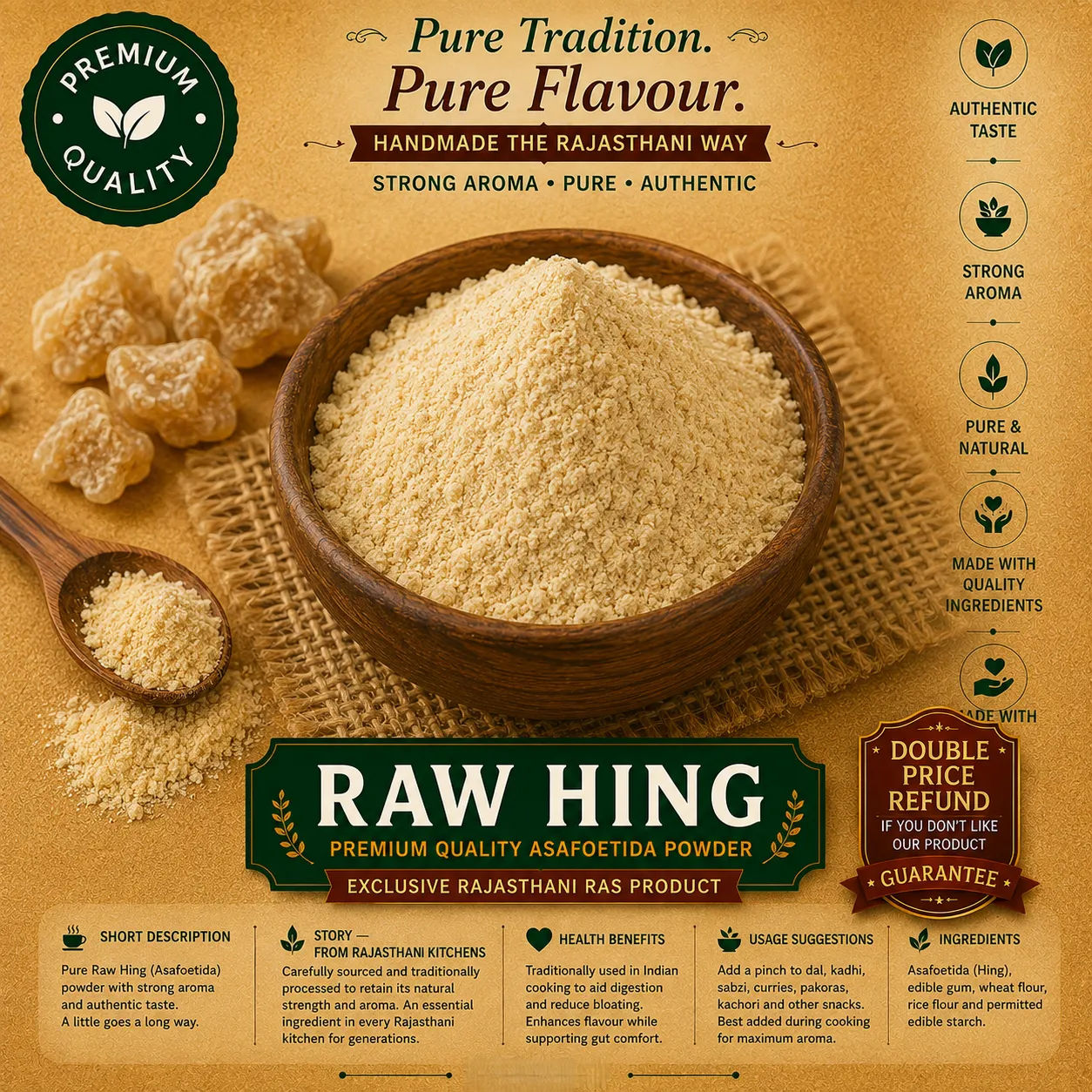 Special Gujrati Hing 80g pack