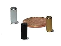 Black Metal Cylinder Magnets,Colored Small Pawn Magnets,Tumb Tacks,Perfect as Refrigerator Magnets,Clear Whiteboard,Chalkboard Magnets,Classroom Markerboard,Office Magnets - MapMagnets