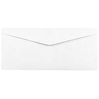 JAM PAPER #10 Business Tyvek Tear-Proof Envelopes - 4 1/8 x 9 1/2 - White - 50/Pack