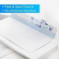 BAZIC #6 3/4 Self-Seal Security Envelope (55/Pack)