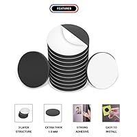 Adhesive Magnetic Discs - Round Magnetic Discs With Adhesive Backing - Magnetic Adhesive Dots Great For Crafts! Magnetic Discs are great to use at Home, Office, School & More!(3/4 inch, 60 Pieces)