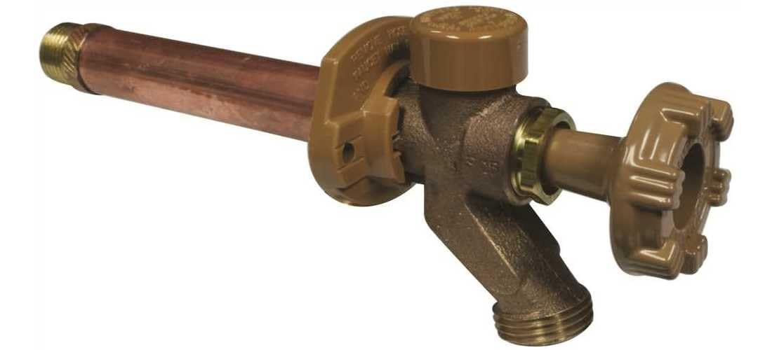Woodford 17CP-10 Freeze Less #17 Anti-Siphon Wall Faucet, 1/2" X 10", 2.75" x 17" x 3.5"