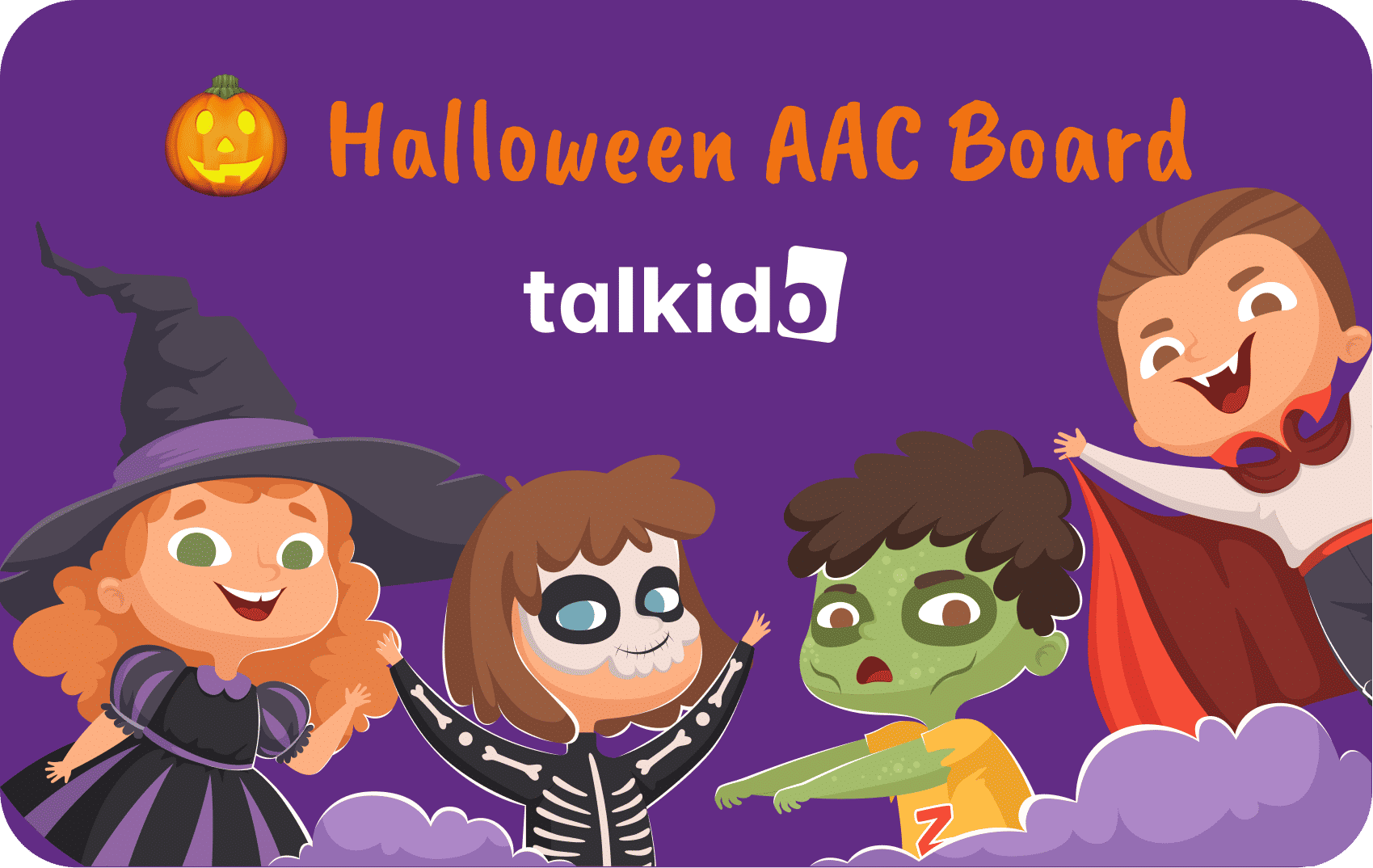 Halloween AAC Board Cover