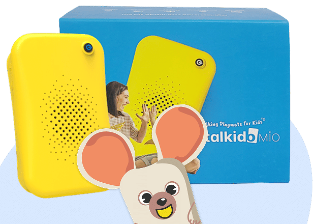 Talkido Mio product with Puki character