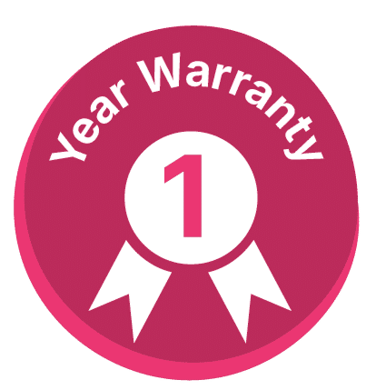 One year guarantee