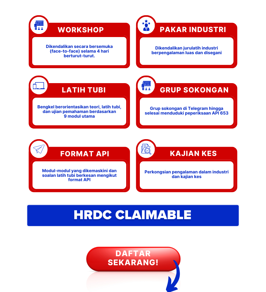 Cara nak lulus 3xam API 510