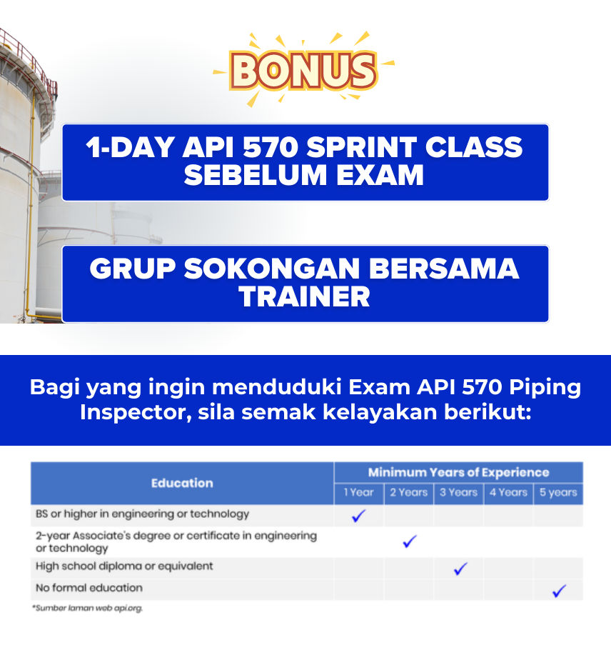 Cara nak lulus Exam API 570