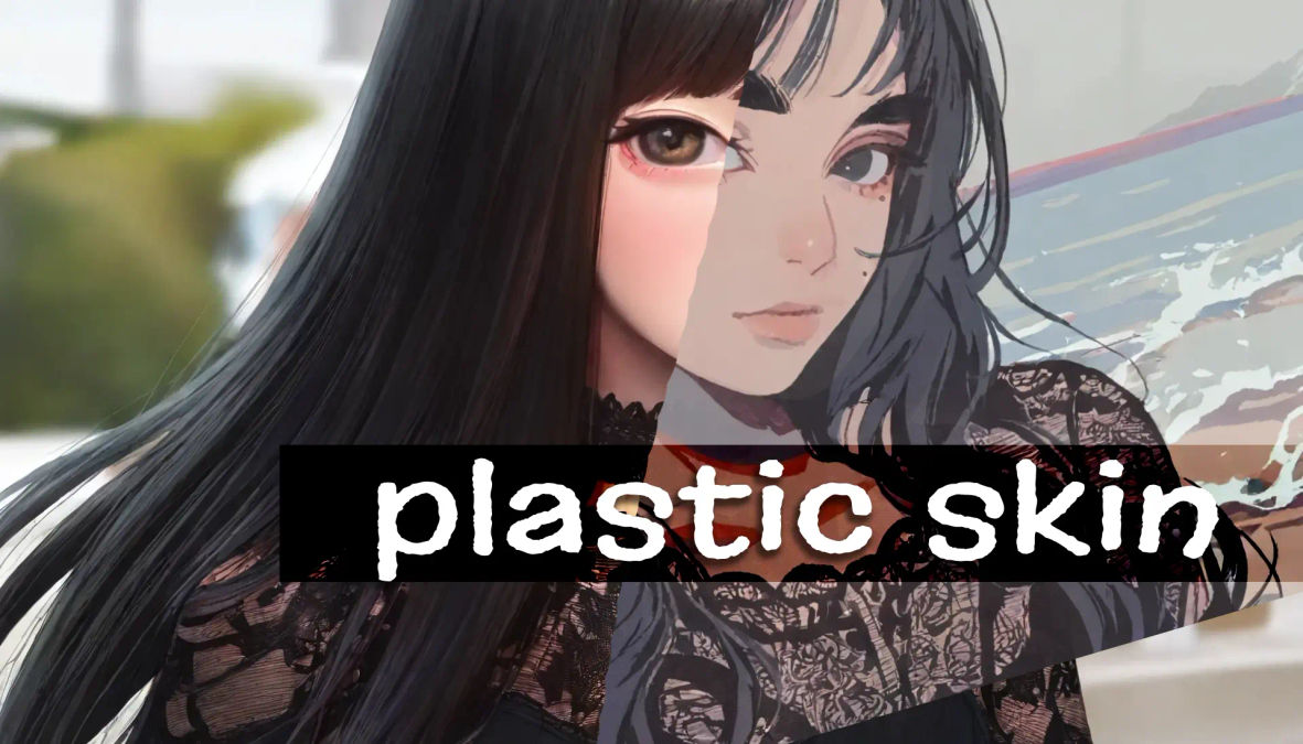 Comparison of two generated images