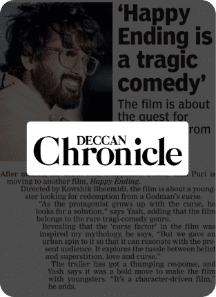 Deccan Chronicle Yash puri