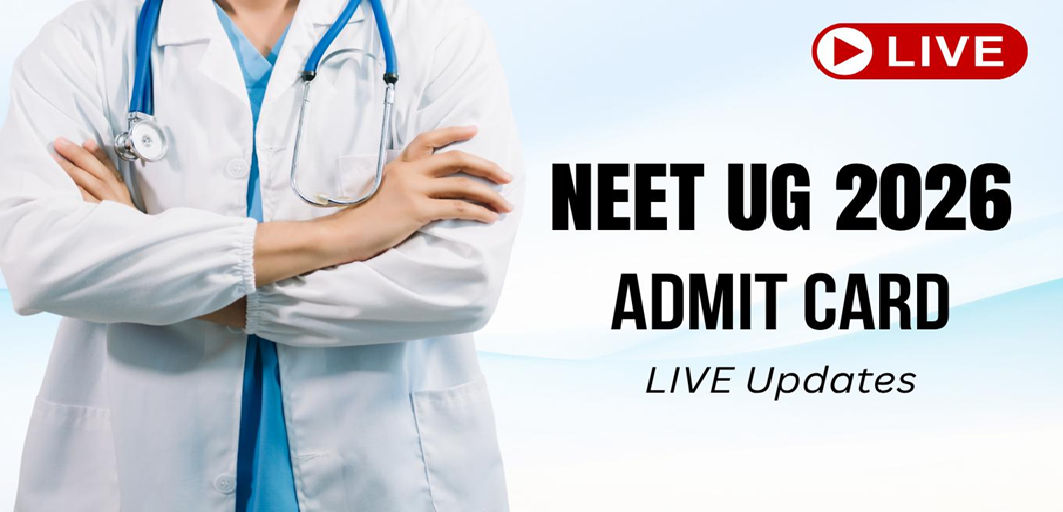 NEET UG Re-Exam 2026 Admit Card Live Updates: Hall Tickets Likely Soon