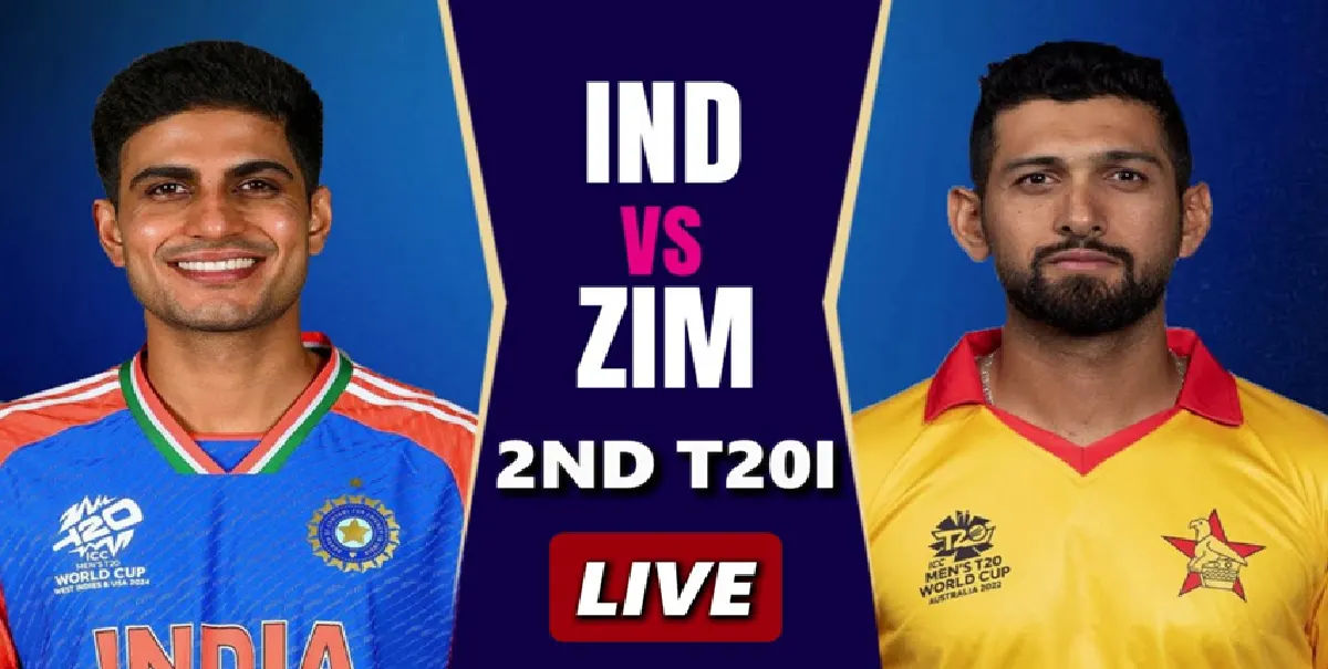 India vs Zimbabwe 2nd T20 Live Score: Prince Yadav and Ravi Bishnoi Derail Zimbabwe’s Run Chase