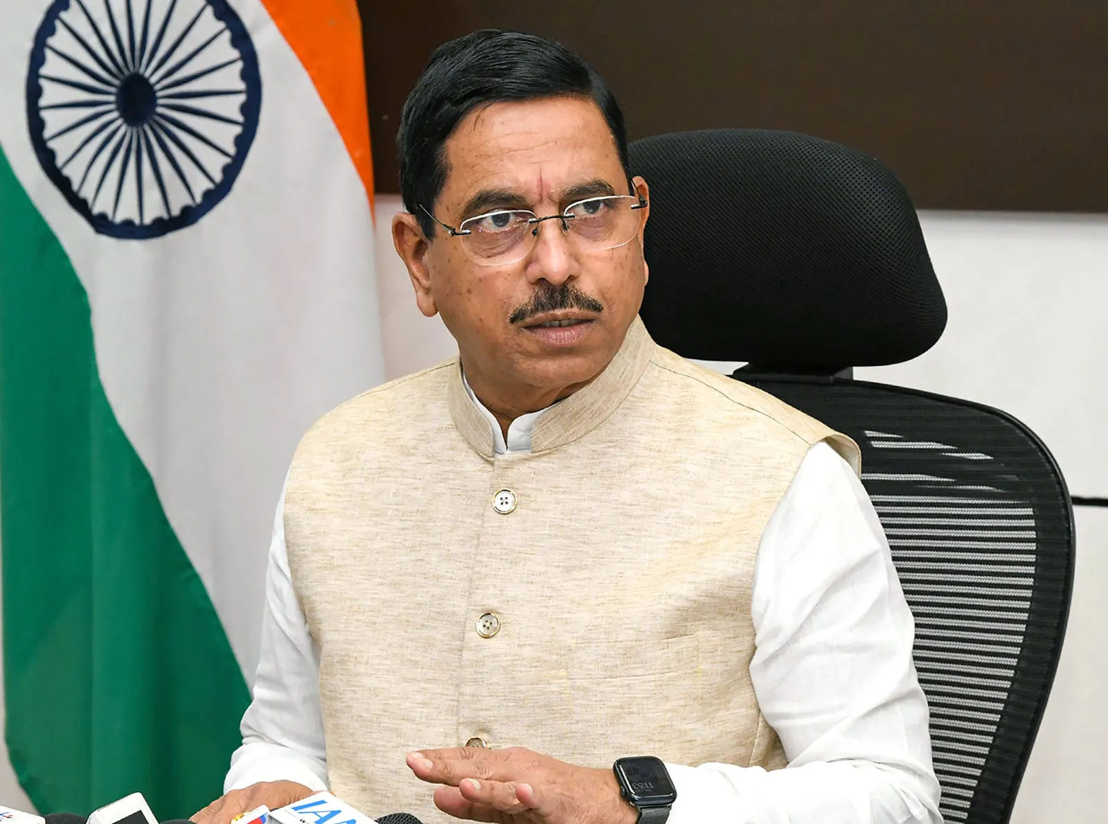Pralhad Joshi Says Education Ministry Is a New Responsibility for Him After Taking Charge