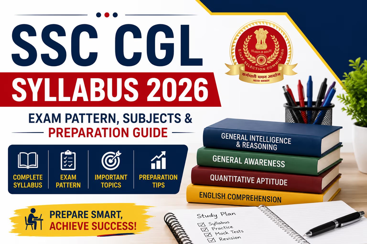 SSC CGL Syllabus 2026