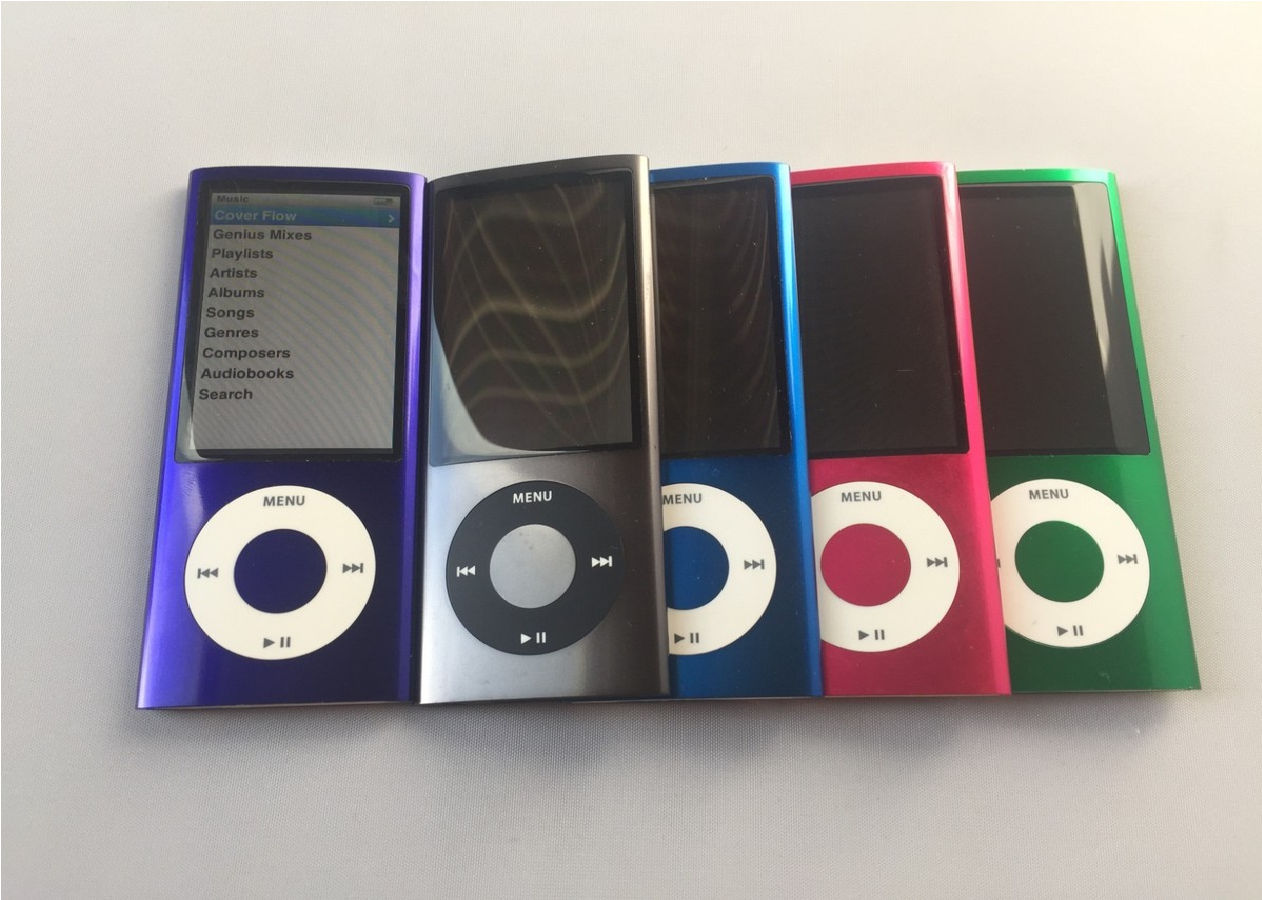 Introduction of the new iPod nano. I have lost weight.