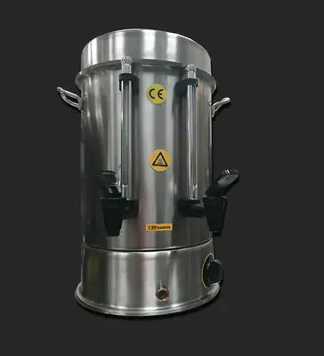 Turkish Cay Tea Maker Boiler Semaver 120 Glass Capacity