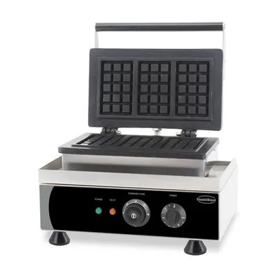 CombiSteel 7540.0060 Waffle Iron 3 pcs Brussels Waffle