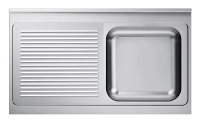 CombiSteel 7013.1315 600 Sink Unit Tabletop 1 Right 1200