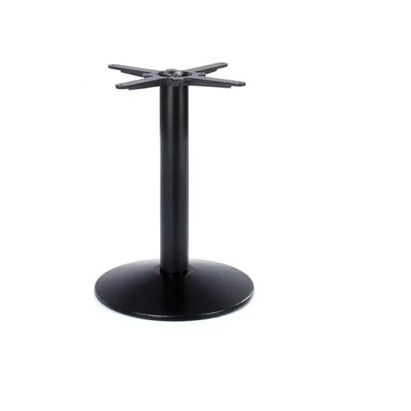 Black TB-17 Small Coffee Height Table Base